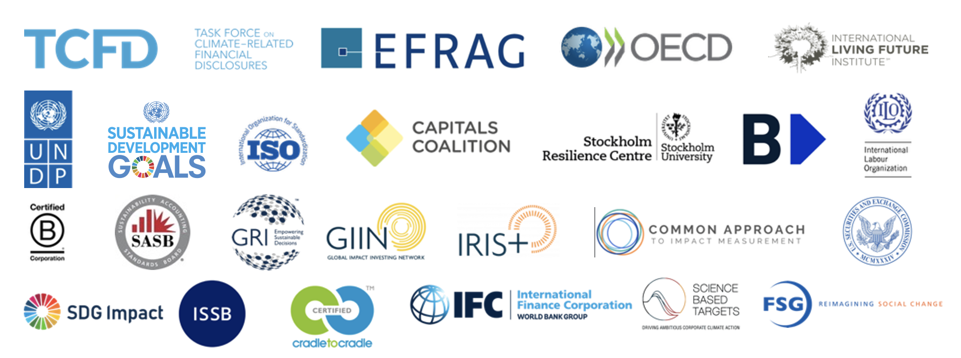 59 global frameworks